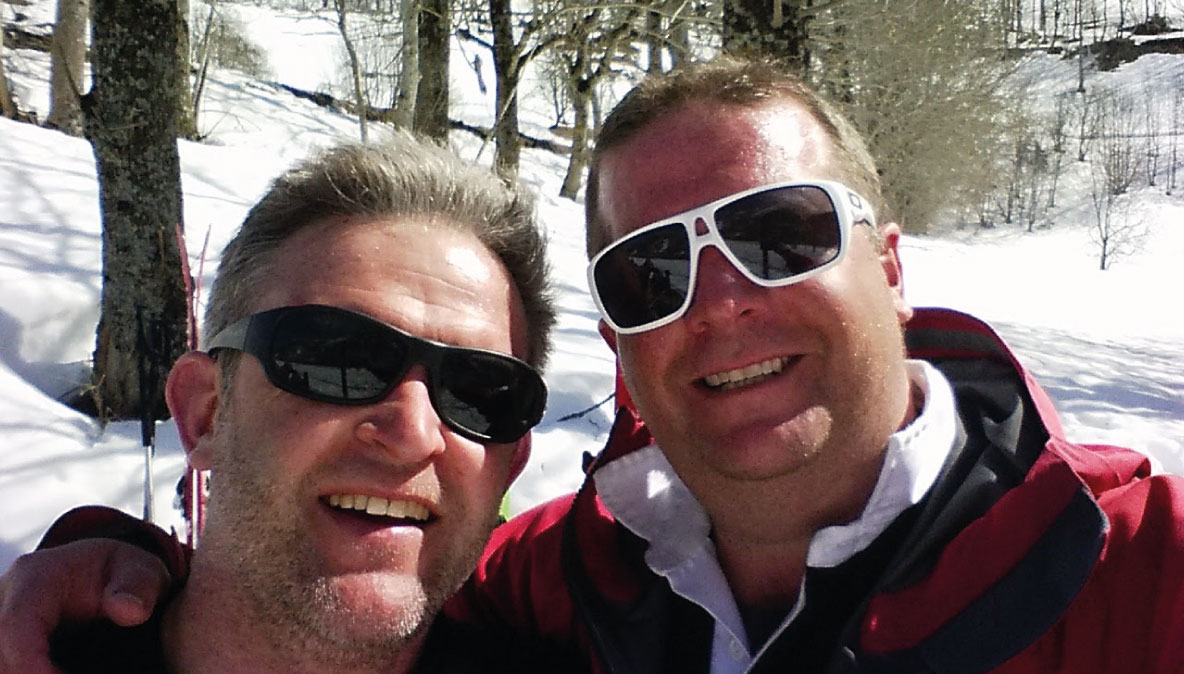 Andy Butterworth & Richard Lumb - Owners of Ski Tour Operator Kaluma Ski